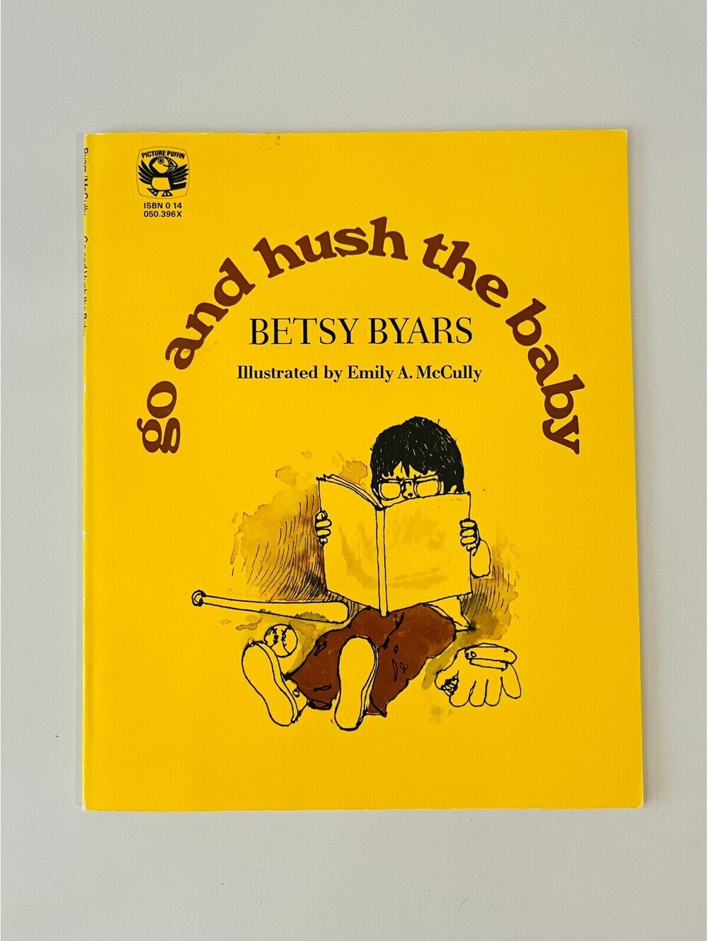 Vintage 1982 Children's Book Go and Hush the Baby by Betsy Byars